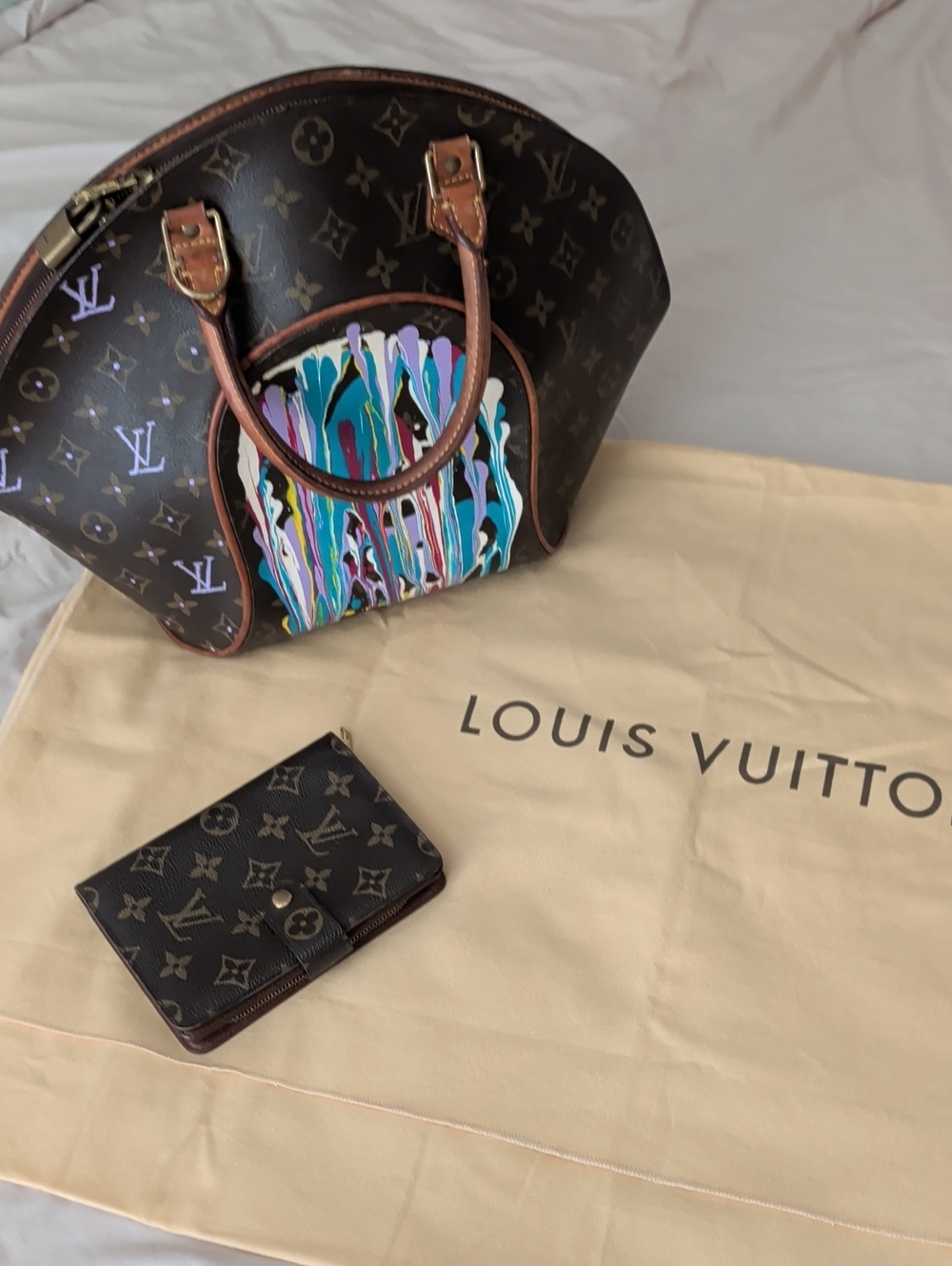 Authentic LV Ellipse Bag With Wallet